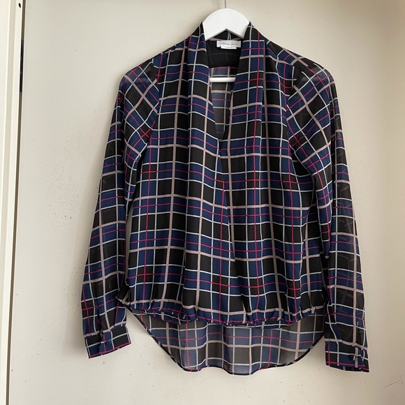 Lovers + Friends Get Down Blouse in Plaid - Picture 6 of 10
